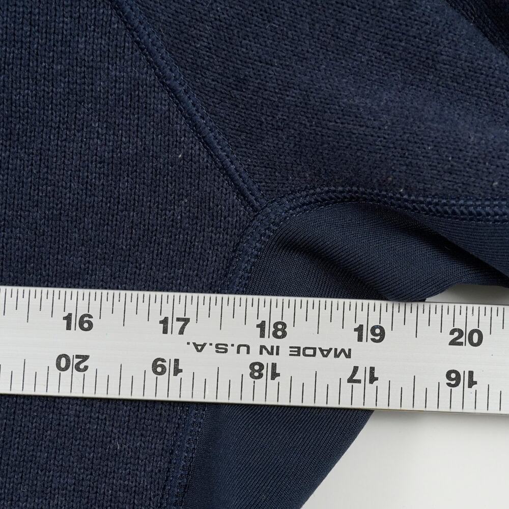Patagonia Men’s Performance Better Sweater Hoody Blue/Navy Red Zippers Size M - Picture 6 of 12